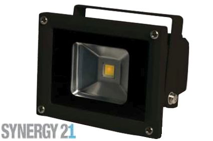 Synergy 21 LED Spot Outdoor Baustrahler 10W schwarzes Gehäuse – rot V2