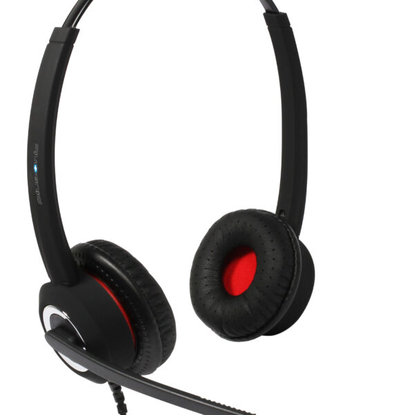 Plusonic USB Headset 10.2P, binaural, compatible to Teams and Skype