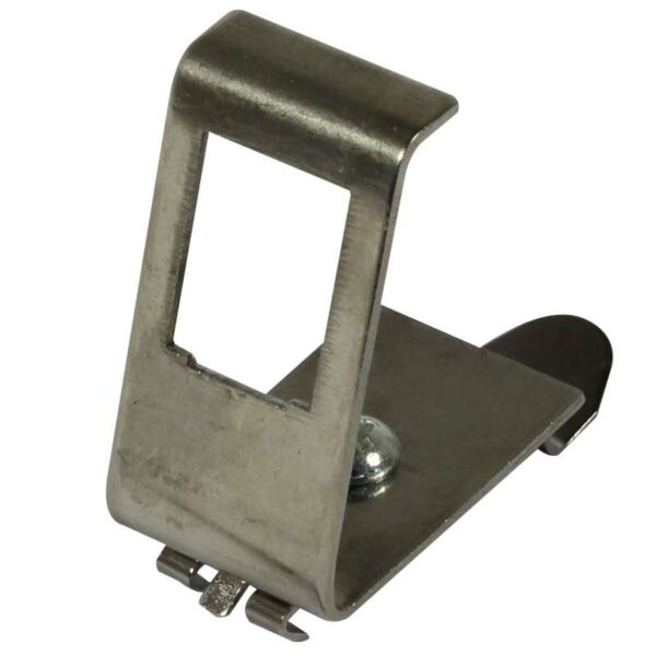 Dosen TP, DIN-Rail(Hutschiene), CAT6A, 1-fach, Keystone Modul Short, Metall, Synergy 21,