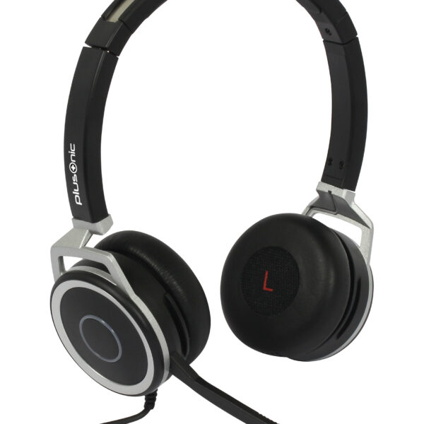 Plusonic Business Headset, 15.2P, binaural, USB & 3,5mm Klinke