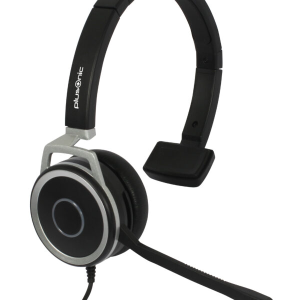 Plusonic Business Headset, 15.1P, monaural, USB & 3,5mm Klinke