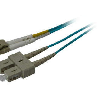 LWL-2-Faser-Patchk. 15mtr.LC-SC, 50/125um, OM3, AD=3mm, Synergy 21,