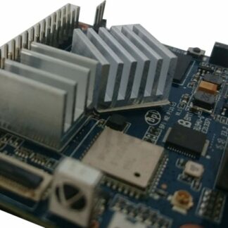 Kühlkörper Alu (zwei Stück) mit Thermalkleber universell Raspberry, FriendlyElec, Rock Pi