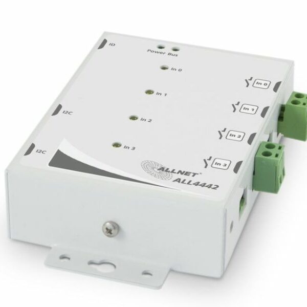 ALLNET MSR IO ALL4442 / 4-fach Kontakteingang mit Impulsverl.
