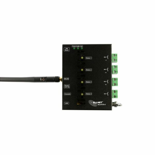 ALLNET MSR IO Zentrale ALL4175v2 / Netzwerk Schaltgerät 4fach Relais 230VAC/10A