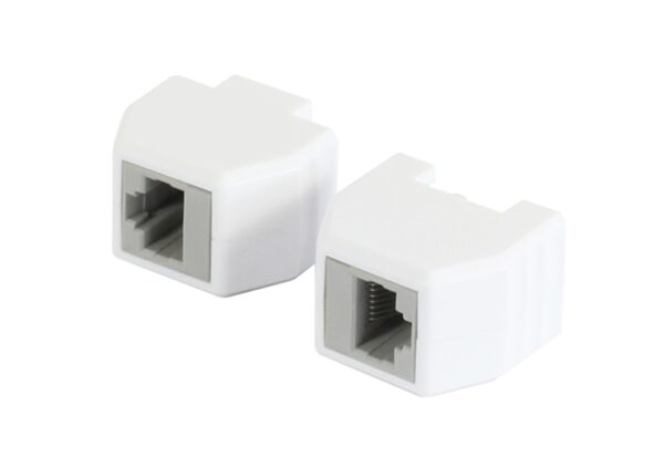 TP-TP Kupplung,CAT6A,Buchse,1:1 ,8-pol., RJ45, magnetische Sicherungskupplung 50er Bulk Set, Abwurfbuchse, PoE fähig, bis zu 10GBit - ALL-RJ45-Magnet-50erBulk - Image 2