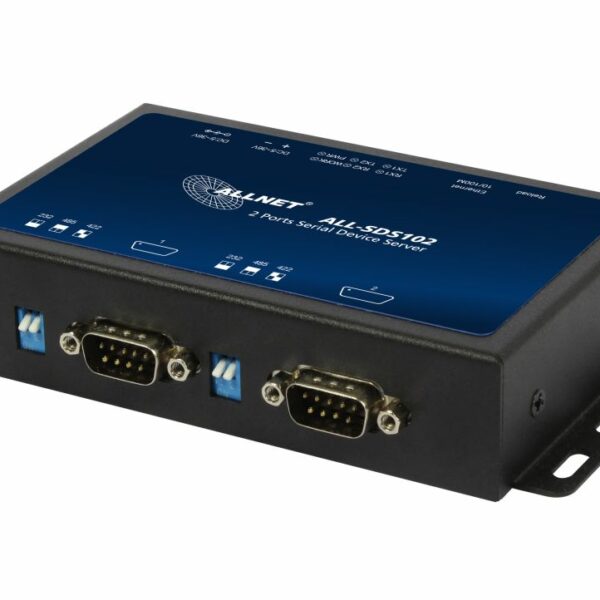ALLNET Medienkonverter 2x RS232/RS422/RS485 auf 10/100BASE-TX „ALL-SDS102v2“