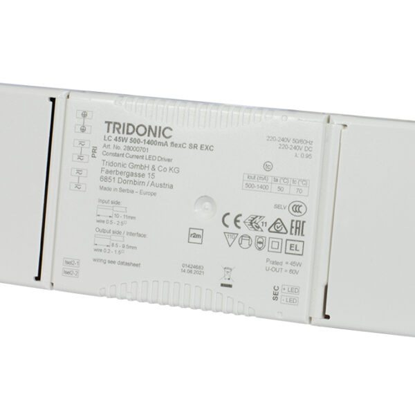Synergy 21 Tridonic Netzteil LC 45W 500-1400mA flexC SR EXC