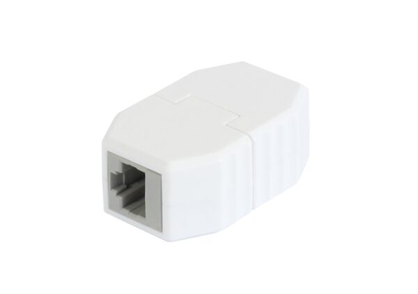 TP-TP Kupplung,CAT6A,Buchse,1:1 ,8-pol., RJ45, magnetische Sicherungskupplung 50er Bulk Set, Abwurfbuchse, PoE fähig, bis zu 10GBit - ALL-RJ45-Magnet-50erBulk - Image 5