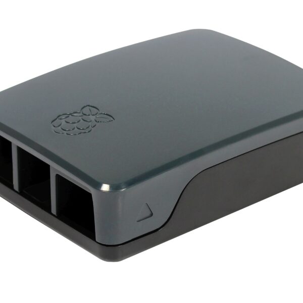 Raspberry Pi Zubehör – Gehäuse schwarz/grau für Pi 4