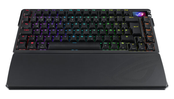 ASUS ROG Azoth Extreme Tastatur Gaming USB + RF Wireless + Bluetooth QWERTZ Schwarz - Image 3