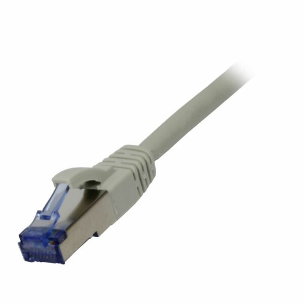 Patchkabel RJ45, CAT6A 500Mhz, 0.25m, grau, S-STP(S/FTP), AWG26, LSZH, Synergy 21