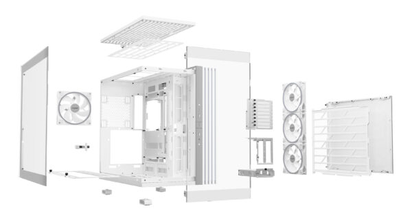 be quiet! LIGHT BASE 900 DX White Full Tower Weiß - Image 5