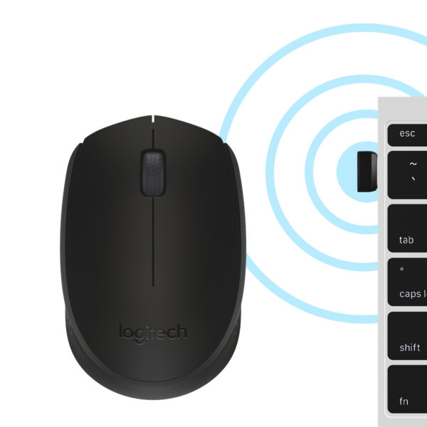 Logitech B170 Black Bp Maus Büro Beidhändig RF Wireless Optisch - Image 6