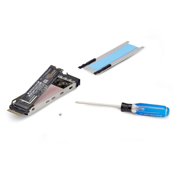 StarTech.com Dual-Bay M.2 NVMe Wechselrahmen, M.2 SSD zu PCIe x8 Hot-Swap Adapter; PCI Express Bifurcation nötig; Werkzeugloser Einbau, M2 SSD NVMe Adapterkarte für 2x M.2 SSDs - Image 5