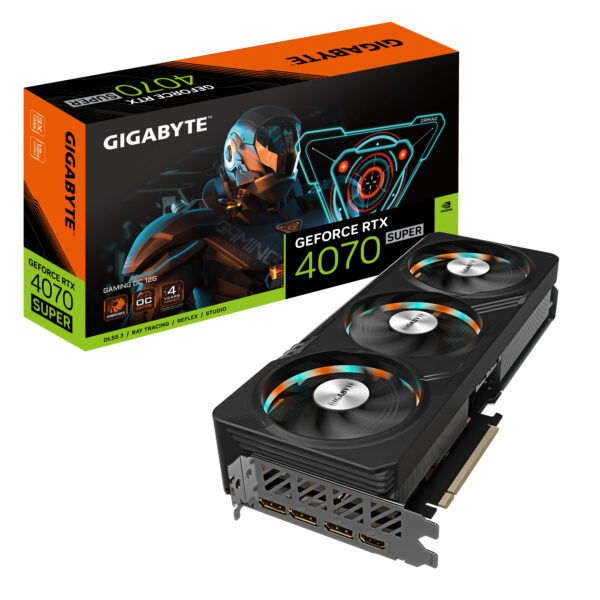 GIGABYTE GAMING GeForce RTX 4070 SUPER OC 12G NVIDIA 12 GB GDDR6X - Image 2