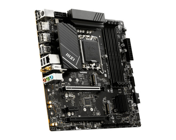 MSI PRO B760M-A WIFI Motherboard Intel B760 LGA 1700 micro ATX - Image 4