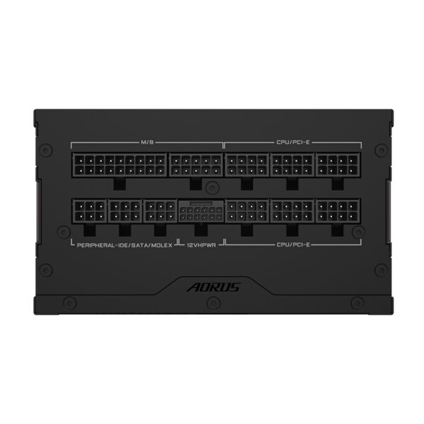 GIGABYTE AORUS ELITE P1000W ICE Netzteil - PCIe 5.0, 80 PLUS Platinum, Vollmodulares Design, 120mm Lüfter, ATX 3.0-kompatibel, EU-Stecker - Image 3