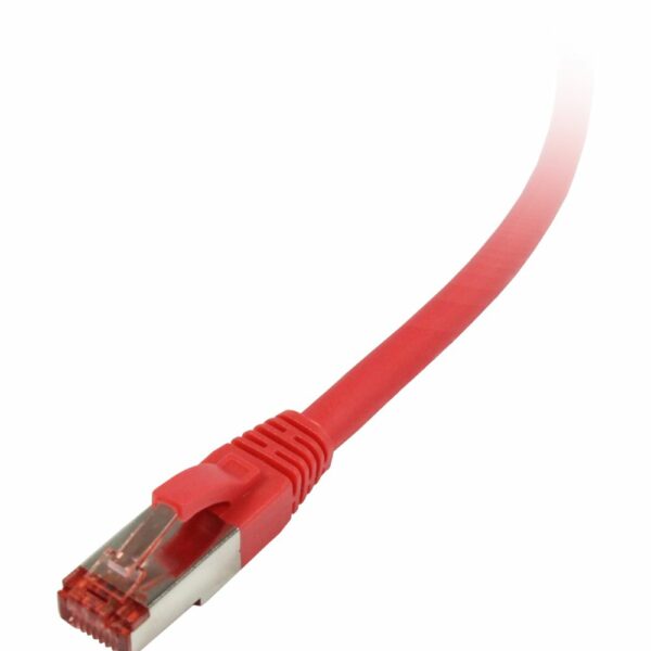 Patchkabel RJ45, CAT6 250Mhz, 0.25m rot, S-STP(S/FTP), LSZH, Synergy 21,