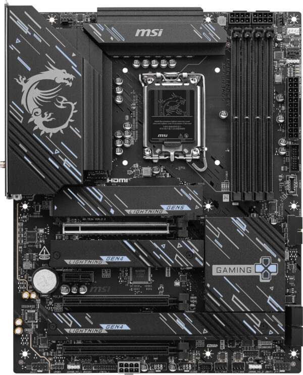 MSI Z890 GAMING PLUS WIFI Motherboard Intel Z890 LGA 1851 (Socket V1) ATX