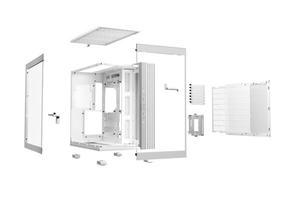 be quiet! LIGHT BASE 600 DX White Midi Tower Weiß - Image 4