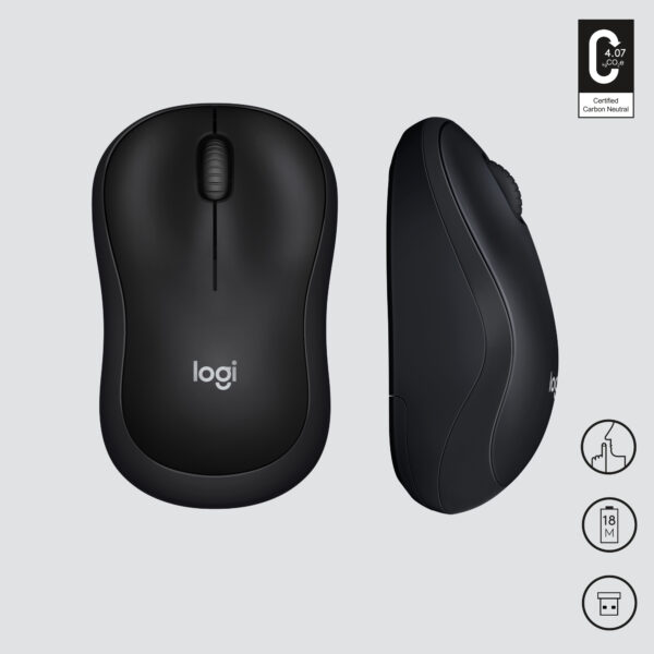 Logitech M220 Silent Maus Büro Beidhändig RF Wireless Optisch 1000 DPI - Image 7