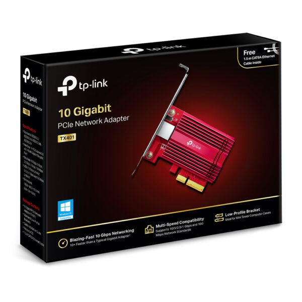 TP-Link 10 Gigabit PCI Express Netzwerk Adapter - Image 4