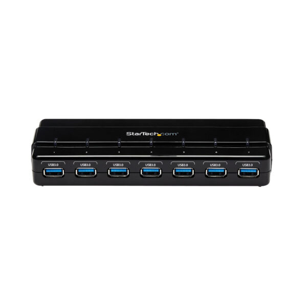 StarTech.com 7 Port USB 3.0 SuperSpeed Hub - 5Gbps - Schwarz - Image 2