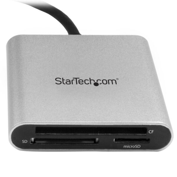 StarTech.com USB 3.0 Kartenleser mit USB-C - SD, MicroSD, CompactFlash - Image 3