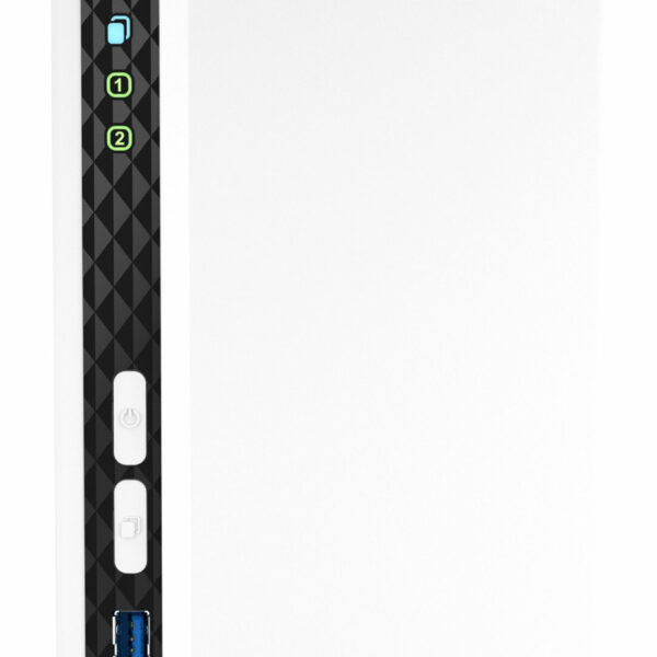 QNAP TS-233 NAS & Speicherserver Mini Tower ARM Cortex-A55 2 GB 0 TB QNAP QTS Weiß
