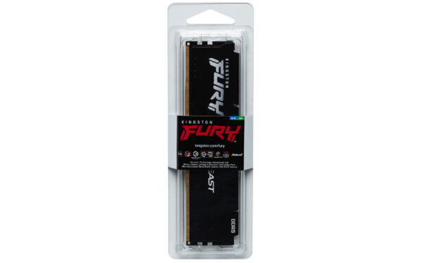 Kingston Technology FURY Beast 16GB 5200MT/s DDR5 CL40 DIMMFURY Black - Image 5