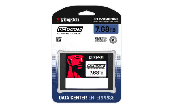 Kingston Technology 7680G DC600M (gemischte Nutzung) 2,5" Enterprise SATA SSD - Image 3