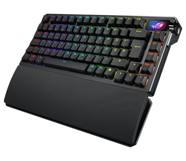 ASUS ROG Azoth Extreme Tastatur Gaming USB + RF Wireless + Bluetooth QWERTZ Schwarz - Image 2