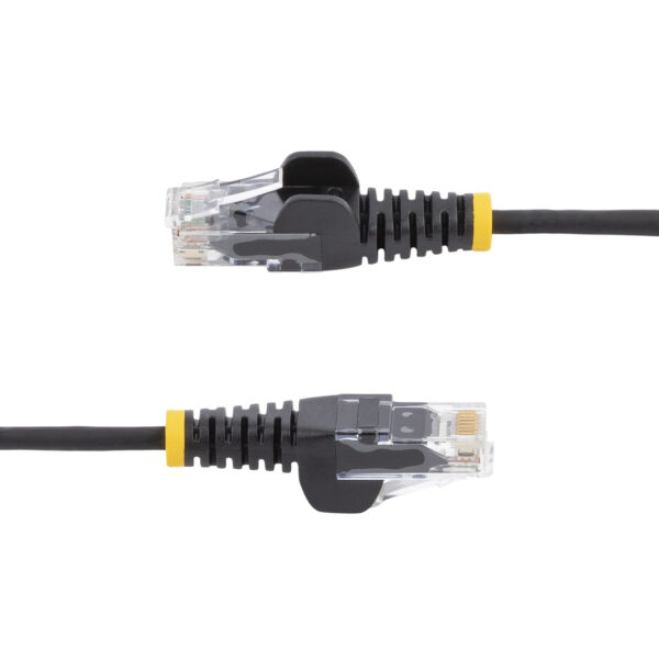 StarTech.com 2 m Cat6-Kabel - Schlank - Snagless RJ45-Anschlüsse - Schwarz - Image 3