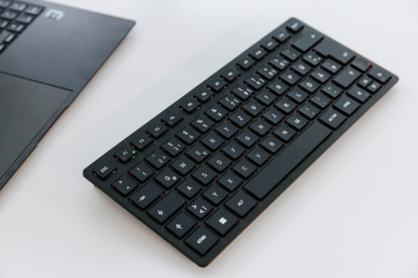 CHERRY KW 9200 MINI Tastatur Universal USB + RF Wireless + Bluetooth QWERTZ Deutsch Schwarz - Image 6