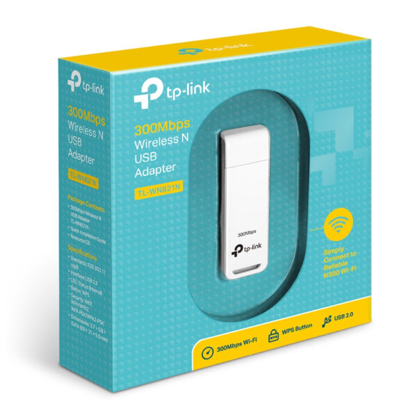 TP-Link 300Mbit/s-WLAN-USB-Adapter - Image 3