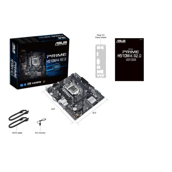 ASUS PRIME H510M-K R2.0 Intel H510 LGA 1200 (Socket H5) micro ATX - Image 3