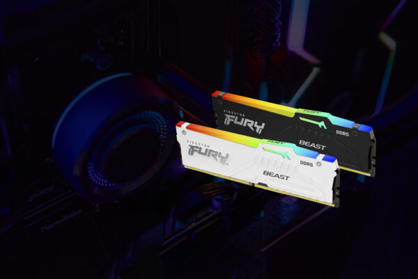 Kingston Technology FURY Beast 32GB 6000MT/s DDR5 CL30 DIMM (2er-Kit) White RGB EXPO - Image 6