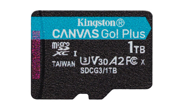 Kingston Technology 1TB microSDXC Canvas Go Plus 170R A2 U3 V30 Speicherkarte + Adapter - Image 3