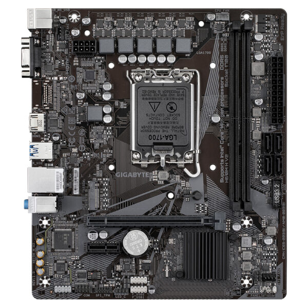 GIGABYTE H610M H V2 Motherboard Intel H610 Express LGA 1700 micro ATX - Image 2