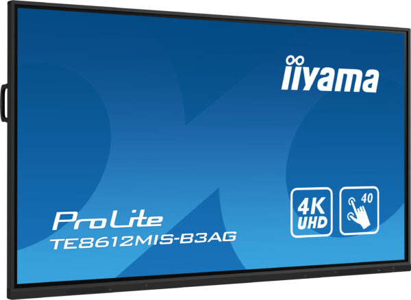 iiyama TE8612MIS-B3AG Signage-Display Kiosk-Design 2,18 m (86") LCD WLAN 400 cd/m² 4K Ultra HD Schwarz Touchscreen Eingebauter Prozessor Android 11 24/7 - Image 3