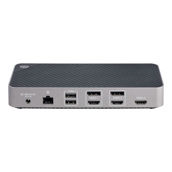 StarTech.com USB-C Dreifach Monitor Dockingstation - HDMI/DP Dreifach 4k USB-C Dock - 5x USB Hub - GbE - 100W PD - Universelle Multi Monitor Dockingstation - Thunderbolt 3/4 Kompatibel - Image 4