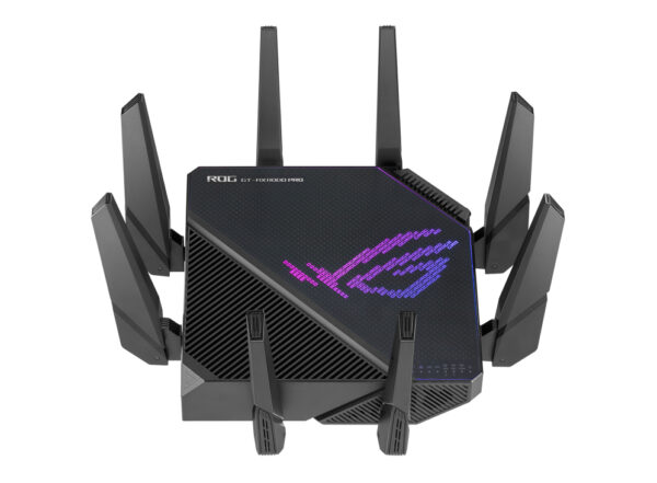 ASUS ROG Rapture GT-AX11000 Pro WLAN-Router Gigabit Ethernet Tri-Band (2,4 GHz / 5 GHz / 5 GHz) Schwarz - Image 3