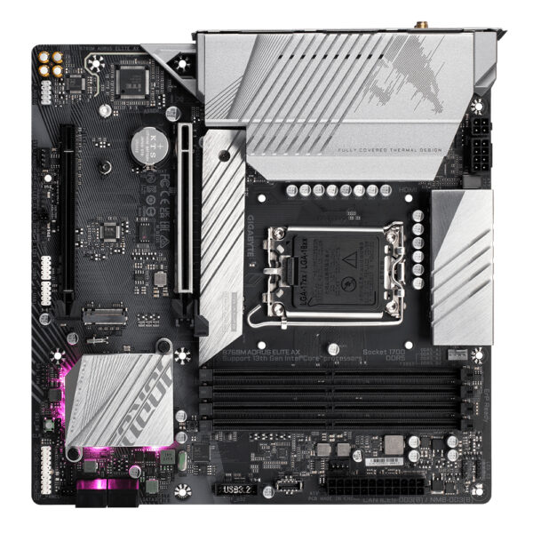 GIGABYTE B760M AORUS ELITE AX Motherboard Intel B760 Express LGA 1700 micro ATX - Image 5