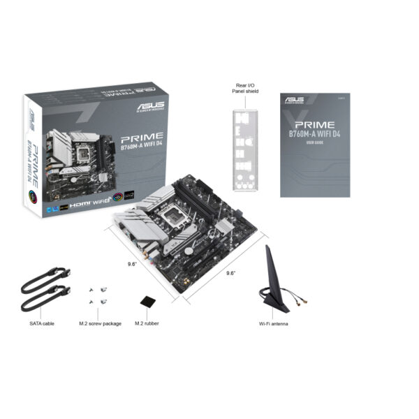 ASUS PRIME B760M-A WIFI D4 Intel B760 LGA 1700 micro ATX - Image 6