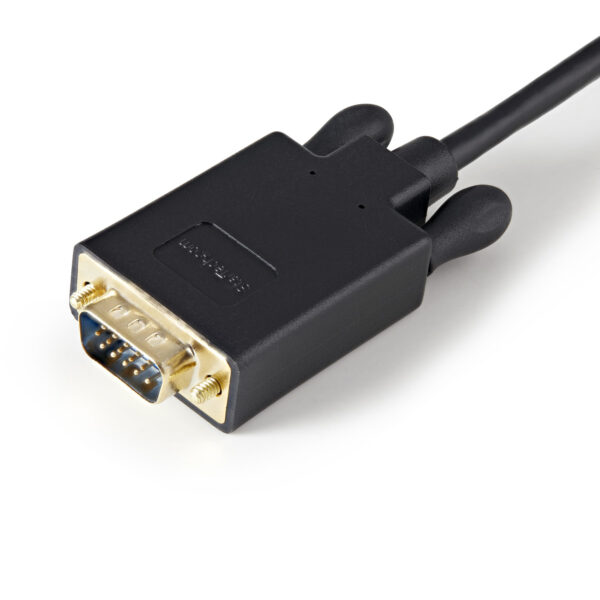 StarTech.com DisplayPort auf VGA Kabel 91cm (Stecker/Stecker) - DP zu VGA Kabel Adapter - Schwarz - Image 3