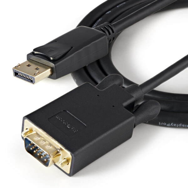 StarTech.com DisplayPort auf VGA Kabel 91cm (Stecker/Stecker) - DP zu VGA Kabel Adapter - Schwarz - Image 4