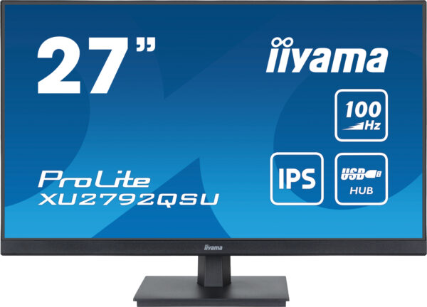 iiyama ProLite Computerbildschirm 68,6 cm (27") 2560 x 1440 Pixel Dual WQHD LED Schwarz