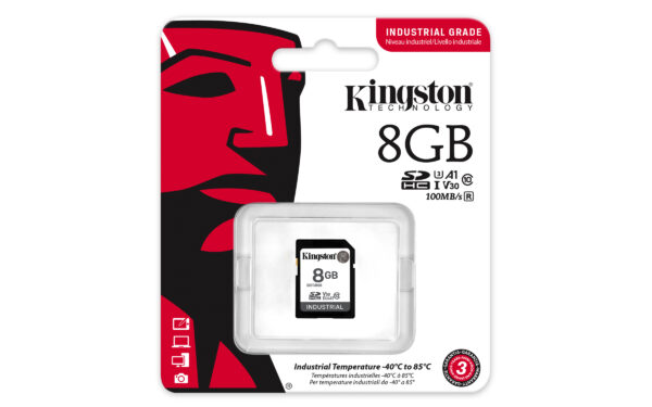 Kingston Technology 8G SDHC Industrial pSLC - Image 3