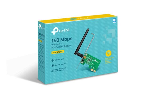 TP-Link 150Mbit/s-WLAN-PCI-Express-Adapter - Image 5